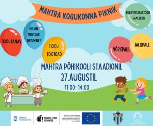 Mahtra Kogukonna Piknik 27.08.2024 kell 11:00-14:00