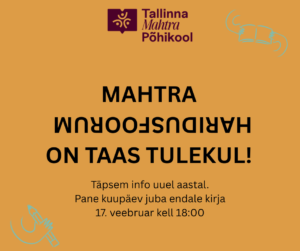 Mahtra haridusfoorum 2026